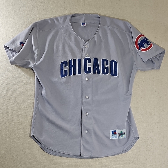 Russell Athletic Other - Chicago Cubs Gray Baseball Jersey Size 48